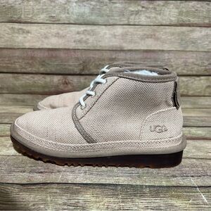 Ugg Nuemel Natural Ankle Boots